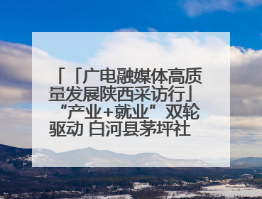 「广电融媒体高质量发展陕西采访行」“产业+就业”双轮驱动 白河县茅坪社区打造易地搬迁后扶新样本