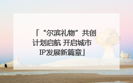 “尔滨礼物”共创计划启航 开启城市IP发展新篇章