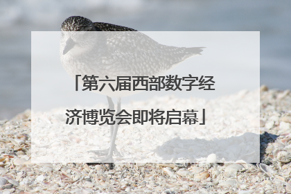 第六届西部数字经济博览会即将启幕