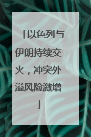 以色列与伊朗持续交火，冲突外溢风险激增