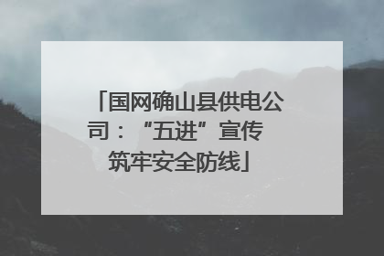 国网确山县供电公司：“五进”宣传 筑牢安全防线