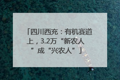 四川西充：有机赛道上，3.2万“新农人”成“兴农人”
