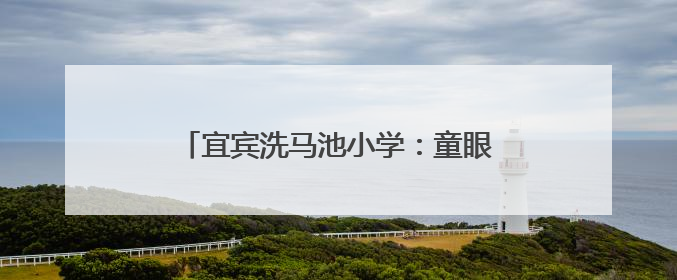 宜宾洗马池小学：童眼探小学，衔接没烦恼