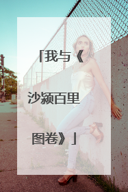 我与《沙颍百里图卷》