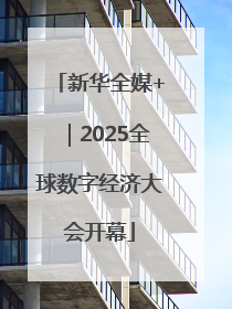 新华全媒+｜2025全球数字经济大会开幕