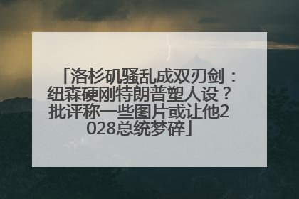 洛杉矶骚乱成双刃剑：纽森硬刚特朗普塑人设？批评称一些图片或让他2028总统梦碎