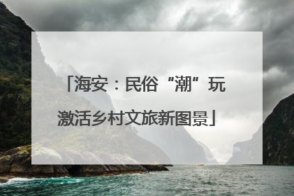 海安：民俗“潮”玩激活乡村文旅新图景