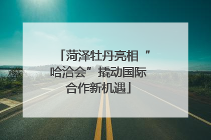 菏泽牡丹亮相“哈洽会”撬动国际合作新机遇
