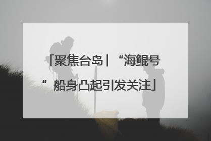 聚焦台岛│“海鲲号”船身凸起引发关注