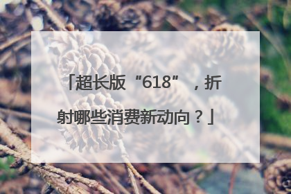 超长版“618”，折射哪些消费新动向？