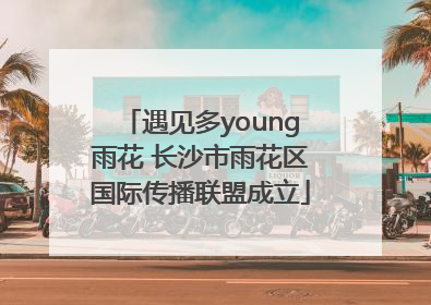 遇见多young雨花 长沙市雨花区国际传播联盟成立