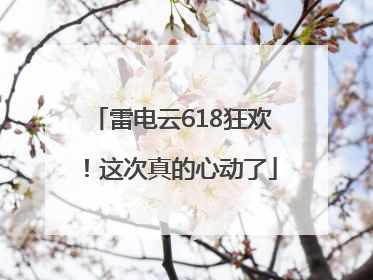雷电云618狂欢！这次真的心动了
