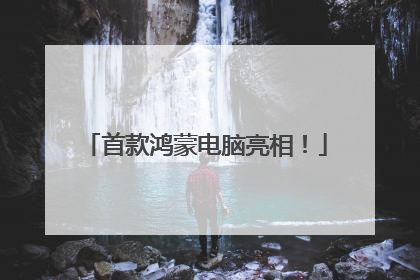 首款鸿蒙电脑亮相！