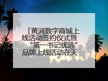 黄河数字商城上线活动签约仪式暨“第一书记优选”品牌上线活动在天桥区举行
