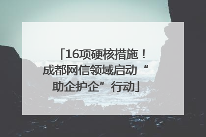 16项硬核措施！成都网信领域启动“助企护企”行动
