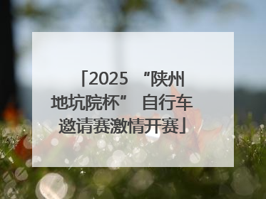 2025 “陕州地坑院杯” 自行车邀请赛激情开赛