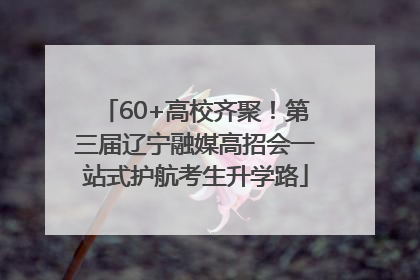 60+高校齐聚！第三届辽宁融媒高招会一站式护航考生升学路