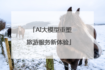 AI大模型重塑旅游服务新体验